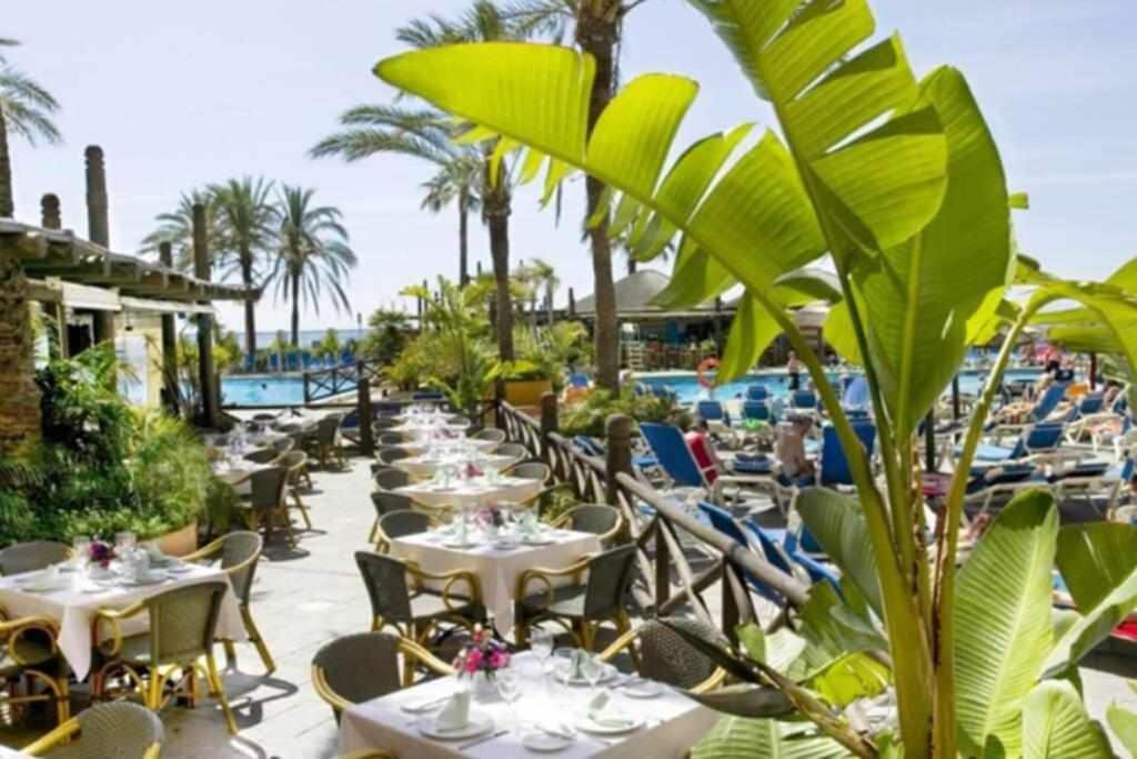 797 Holiday Rentals- Apartamento En Hotel Sunset Beach Frente Al Mar Benalmádena Dış mekan fotoğraf